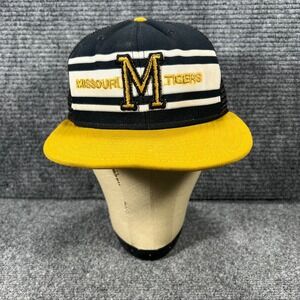 Vintage Missouri Tigers Mizzou Hat Cap Snap Back Mesh Trucker AJA USA Made